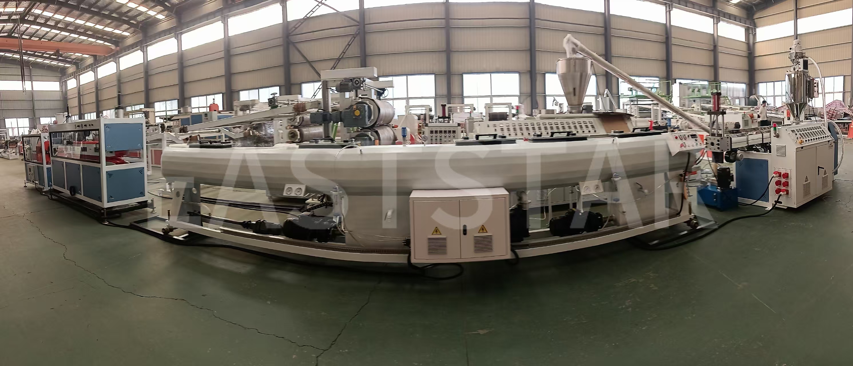 QINGDAO EASTSTAR Menyelesaikan Pengiriman Lini Produksi Pipa PE, Mendukung Pembangunan Infrastruktur Palestina